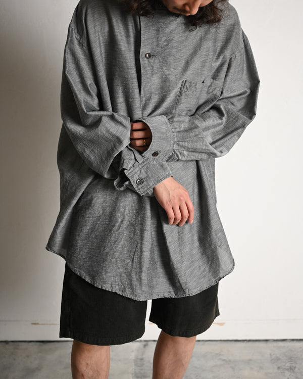 Our Knowledge Tucked Shirt, gray