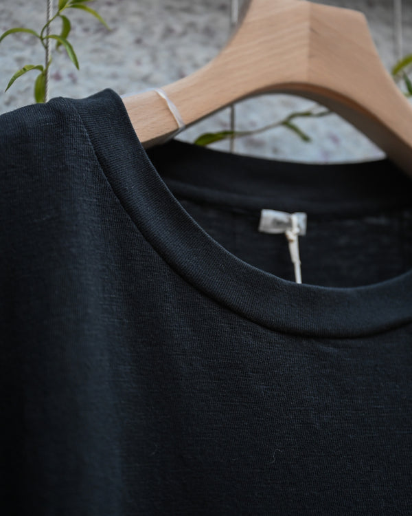 My L/S TEE "will leave", black