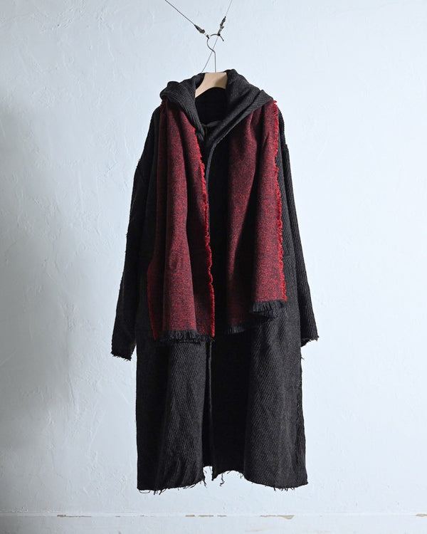 WOOL LONG SCARF-YOKO SAKAMOTO-COELACANTH