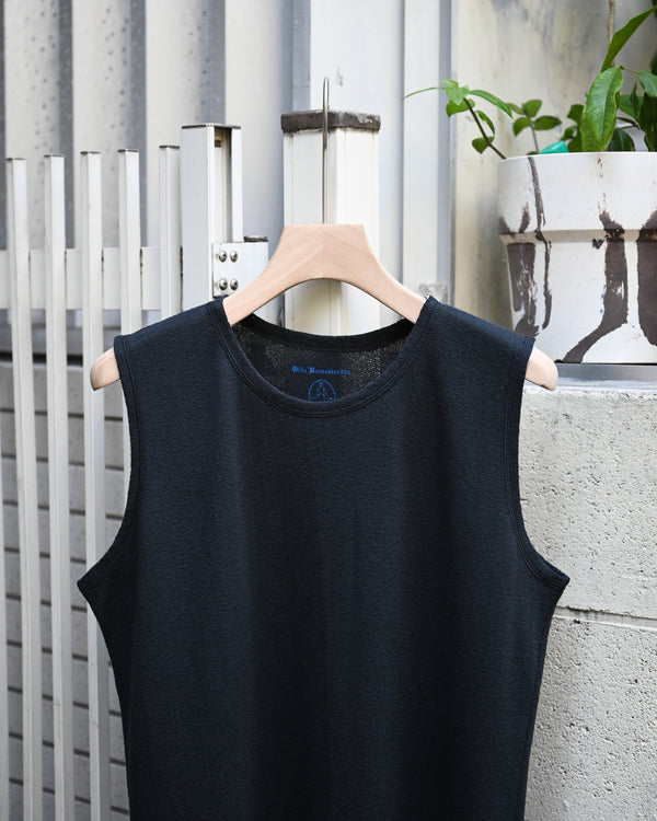 BACK CREPE JERSEY / SLEEVELESS
