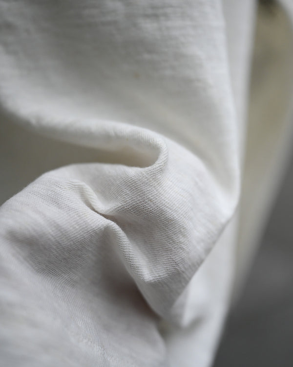 My L/S TEE "will leave", white