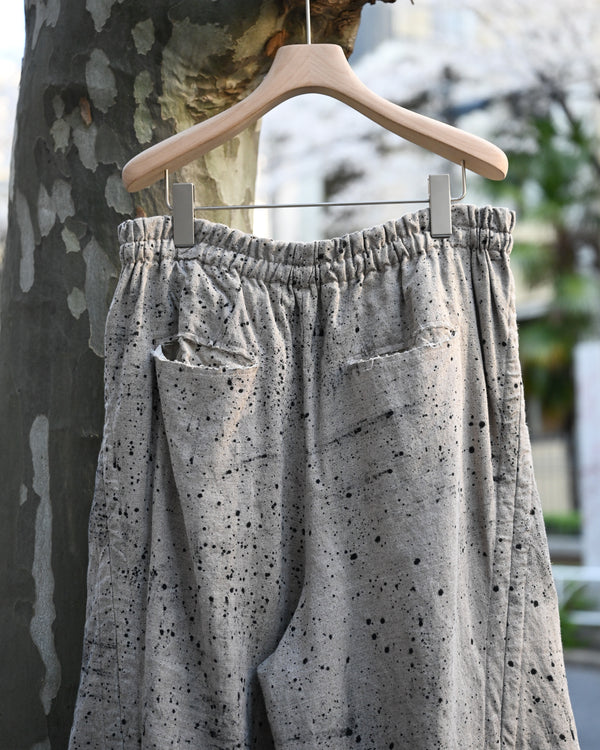 EX. BAGGY PANTS, airbrushed dyed fabrics