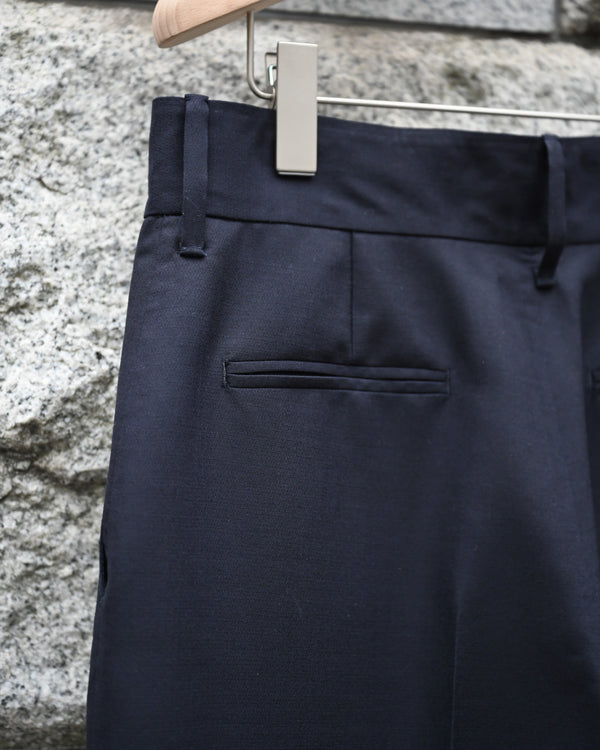 FINE WOOL REVER TROUSERS