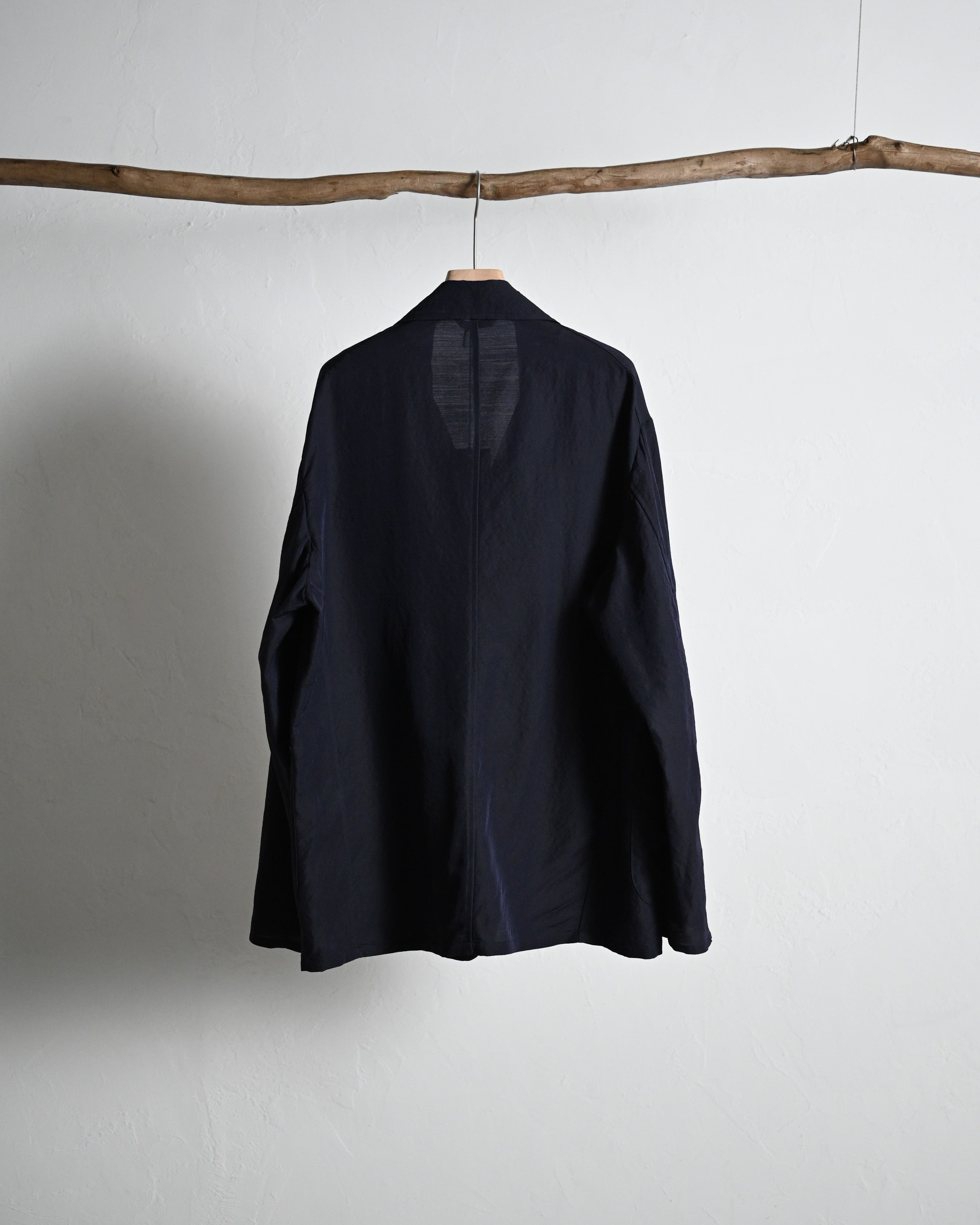 ulterior アルテリア - WASHED WOOL SILK TWILL JKT – coelacanth