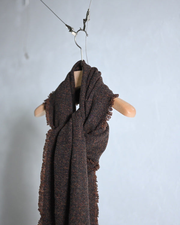 WOOL LONG SCARF-YOKO SAKAMOTO-COELACANTH