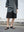 DOUBLE PLEATED WIDE EASY SHORTS, silk nep serge