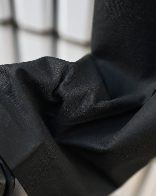 DOUBLE PLEATED TROUSERS, silk nep serge