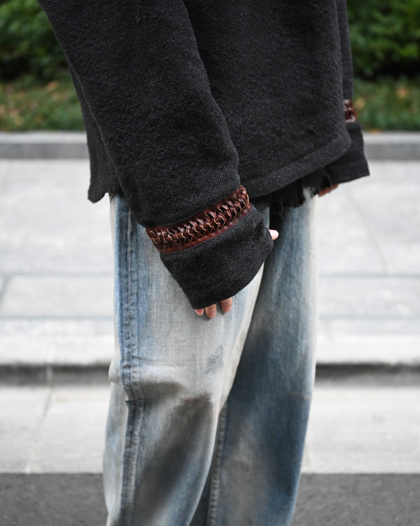 Engraved Cut Out Anorak