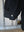 CREPE HALF ZIP SHIRT, black