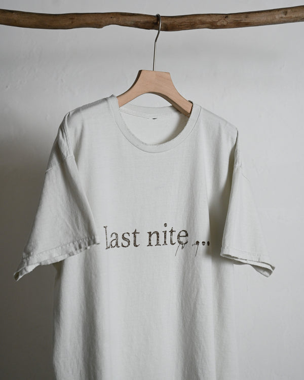 LAST NITE SS, off