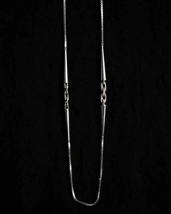 1970's Silver Necklace, BA004