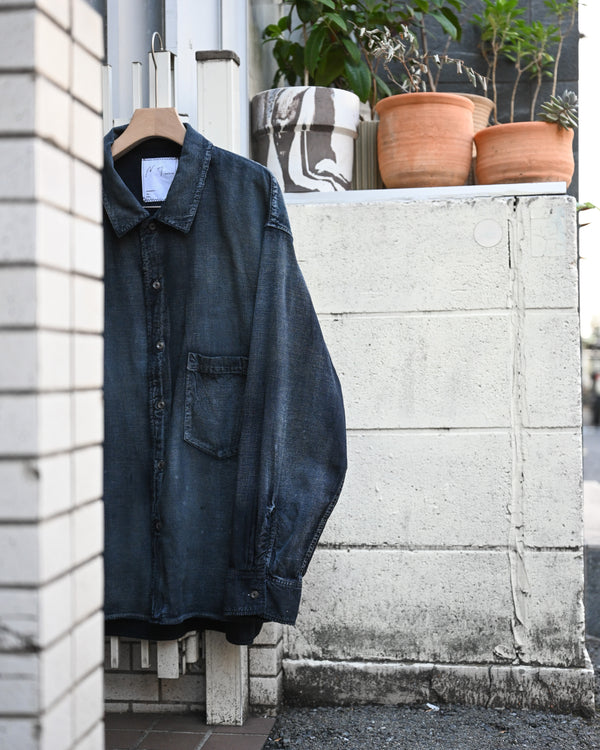 BRUSHSTROKE AGING SHIRT