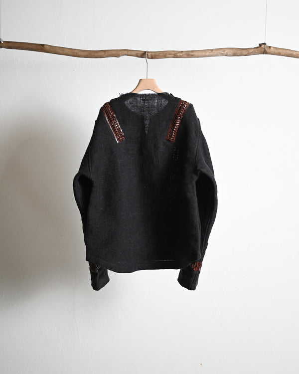 Engraved Cut Out Anorak