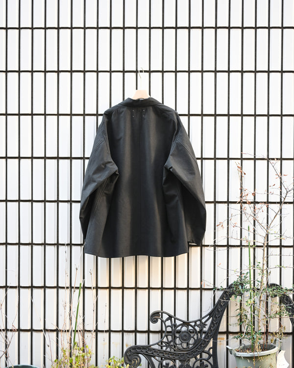 2B JACKET, silk nep serge