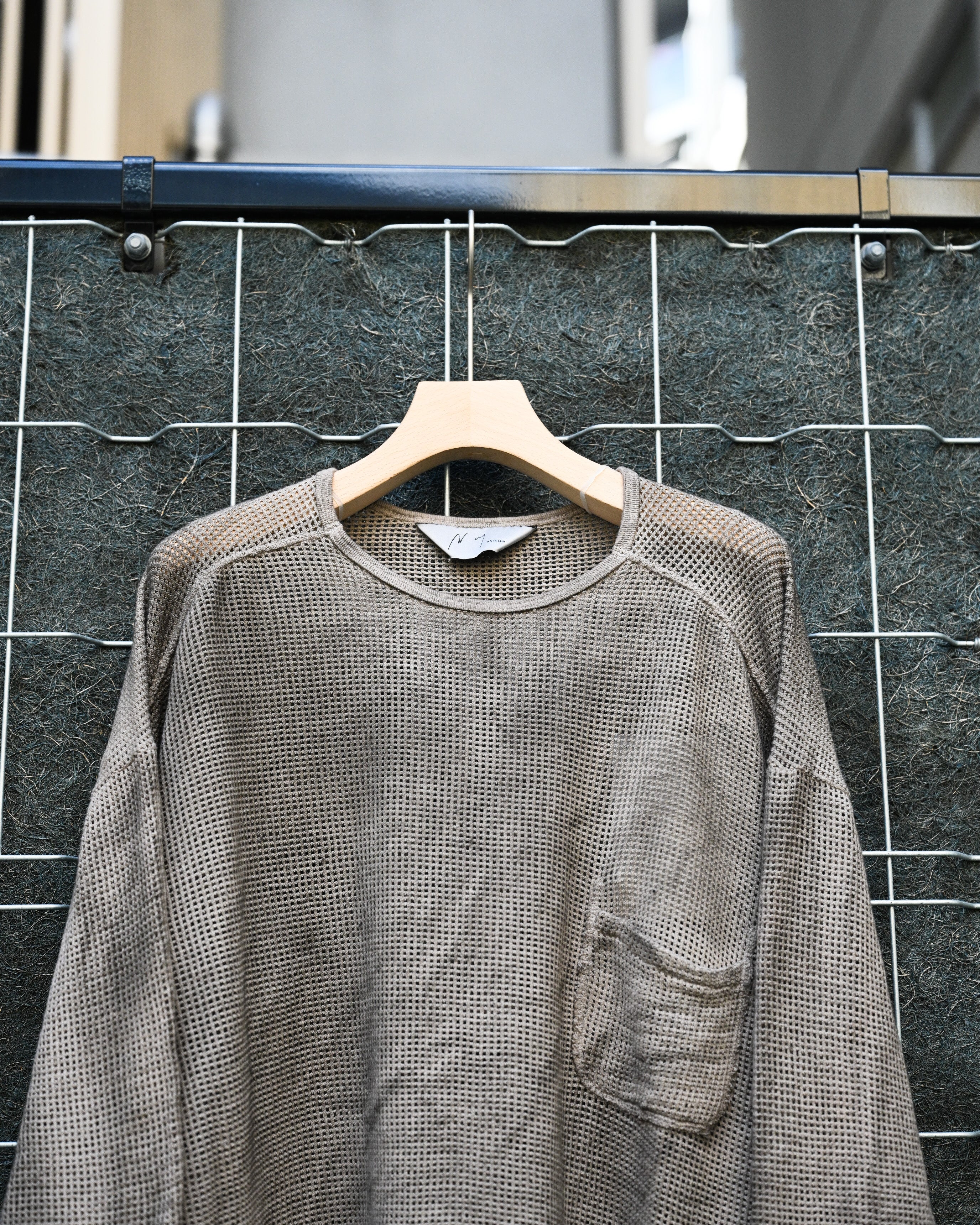 ANCELLM アンセルム - UNEVENNESS MESH LS – coelacanth