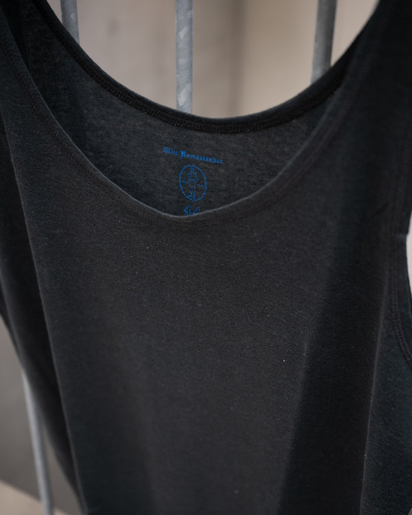 RELAXED LINEN JERSEY / ATHLETIC SHIRT