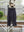 HOOK PANTS, slub yarn dobby cloth