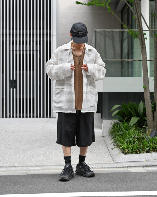 RELAX EASY SHORTS, rayon × cotton viyella