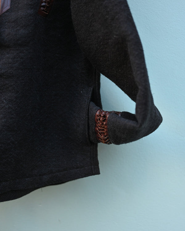 Engraved Cut Out Anorak