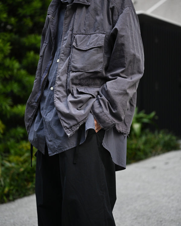 AGING FIELD JACKET, navy