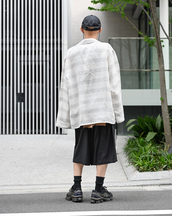 RELAX EASY SHORTS, rayon × cotton viyella