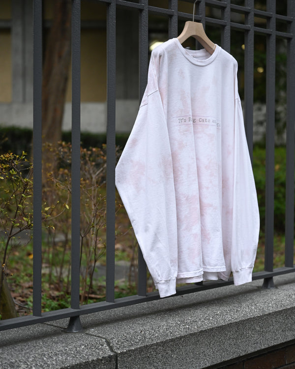 UNEVENNESS CATS AND DOGS LS, pink