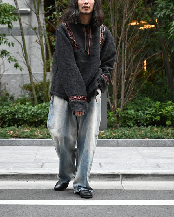 Engraved Cut Out Anorak