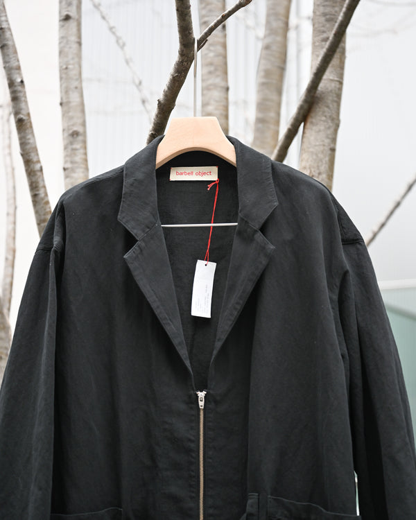 belted jkt, black