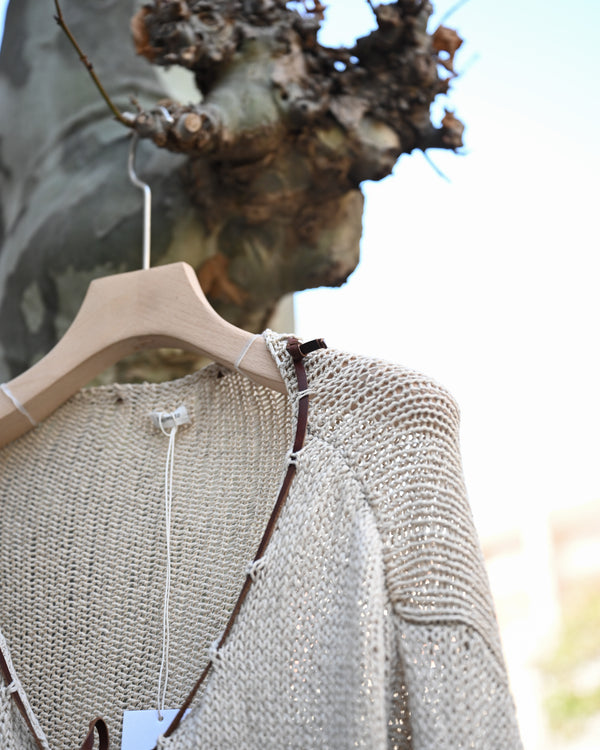 Hand Made Analog Knit Cardigan