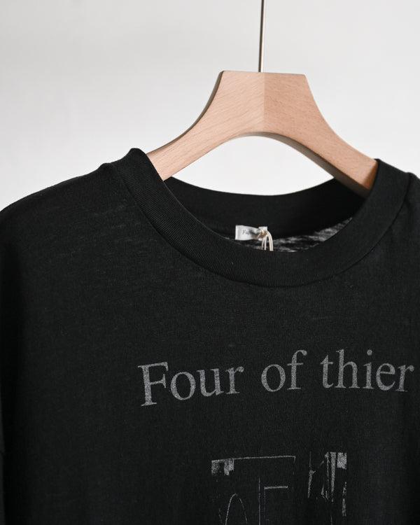 My H/S TEE"FOUR OF THEIR", black