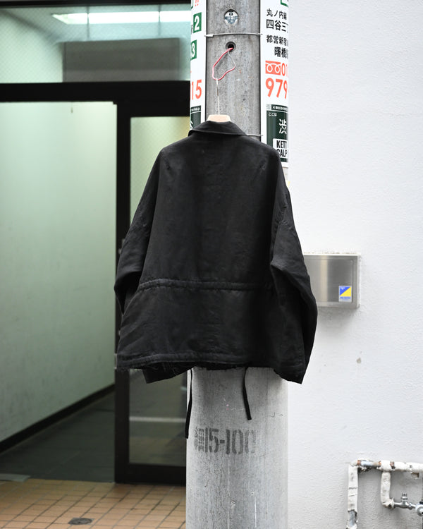 100/S LINEN FIELD JACKET