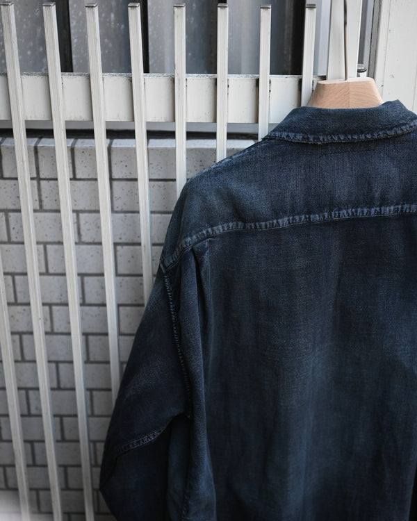 BRUSHSTROKE AGING SHIRT