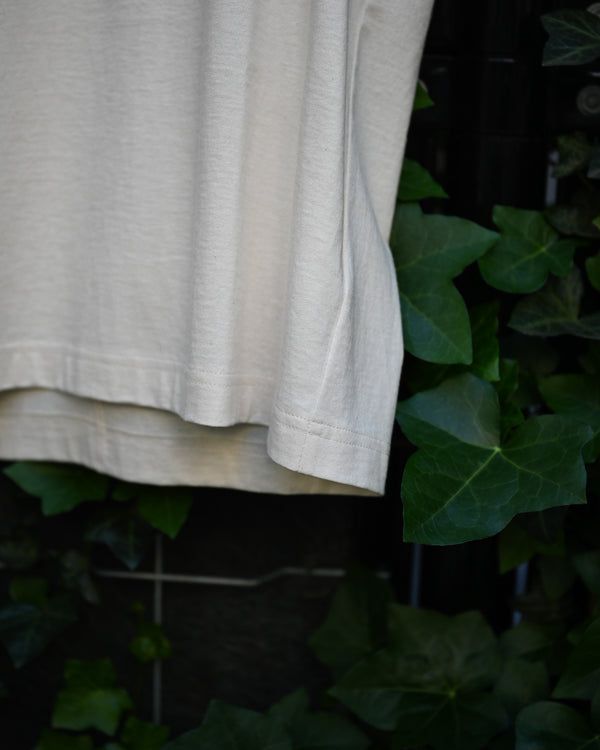 INNER SHIRT-off white, heavy single jersey