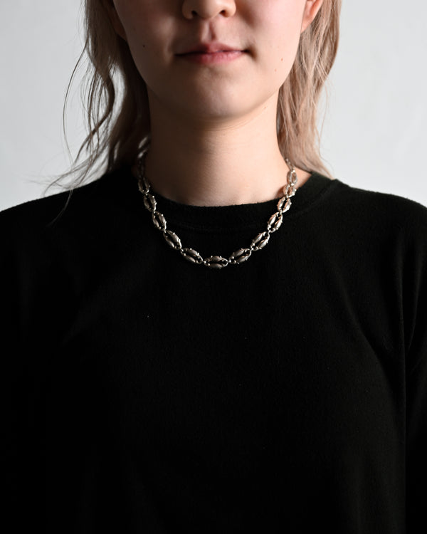 1930 - 1950's Silver Necklace, BA017