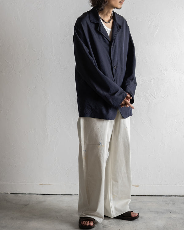 STRAIGHT WIDE DENIM PANTS