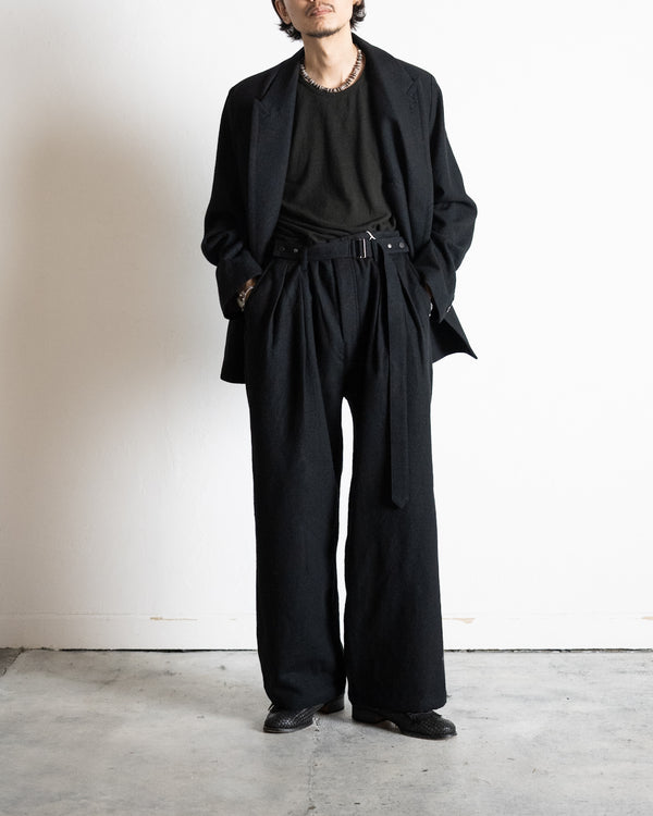 DOUBLE TAILORED JACKET, BLACK
