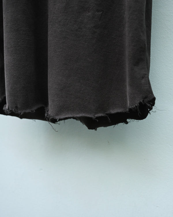 UNEVENNESS TANK TOP, black