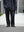 WASHED WOOL SILK DRAWSTRING PANTS