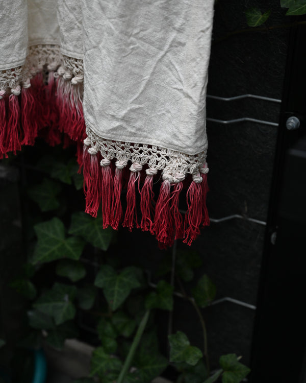 PULLOVER DRESS-white, canvas linen
