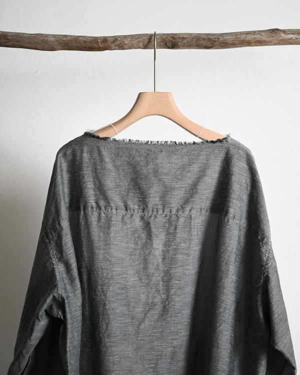 Our Knowledge Tucked Shirt, gray