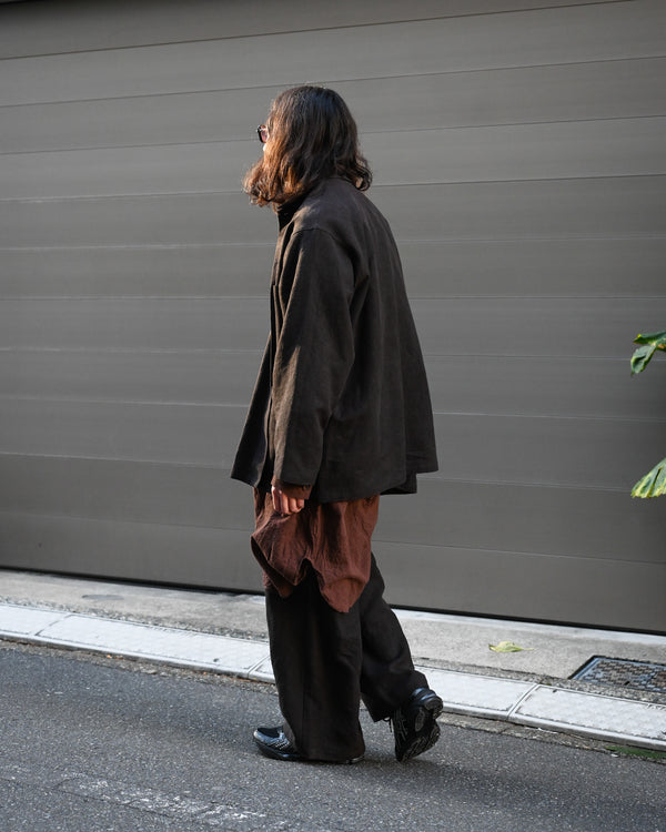 WORK SHIRT, max high count hemp,brown
