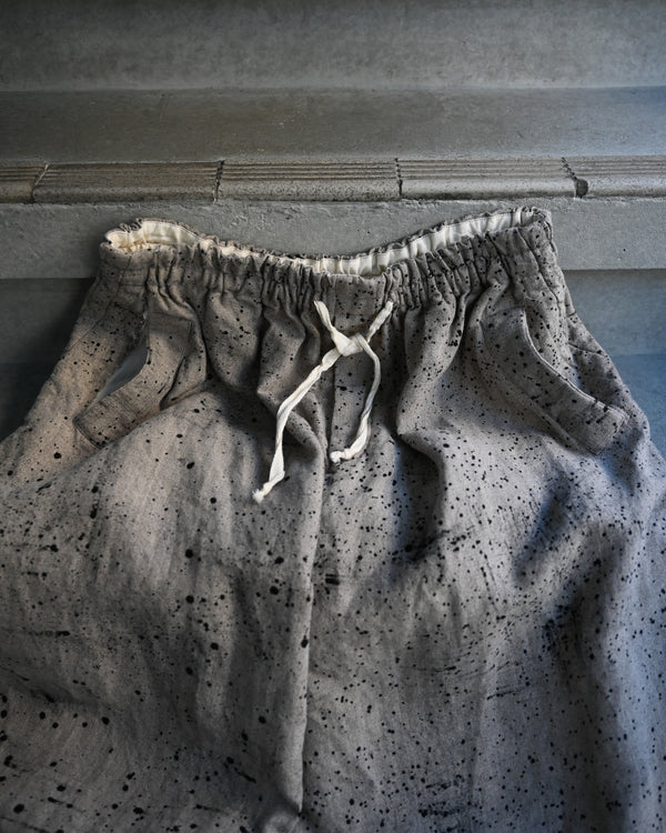 EX. BAGGY PANTS, airbrushed dyed fabrics