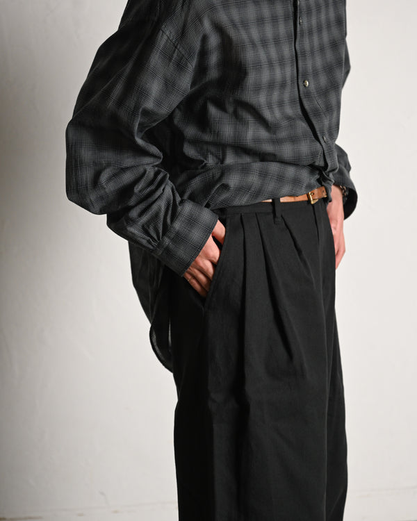 HERRINGBONE 3TUCK PANTS NL
