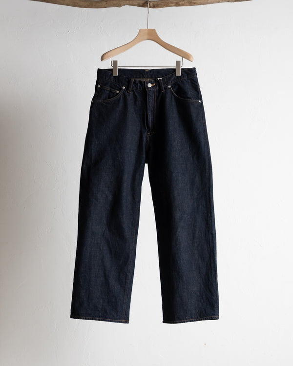 #08 SELVEDGE MIDDLE STRAIGHT 5P DENIM PANTS OW