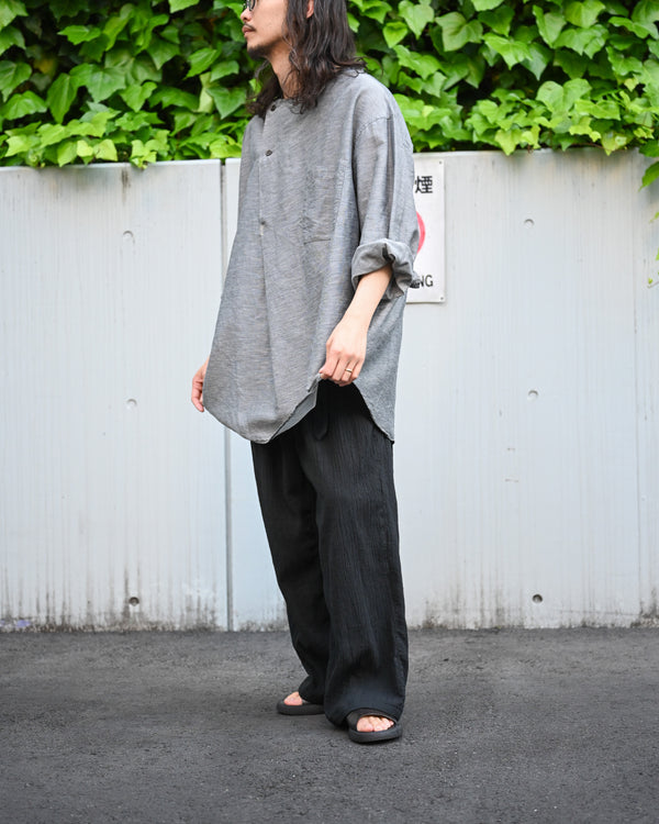 Our Knowledge Tucked Shirt, gray