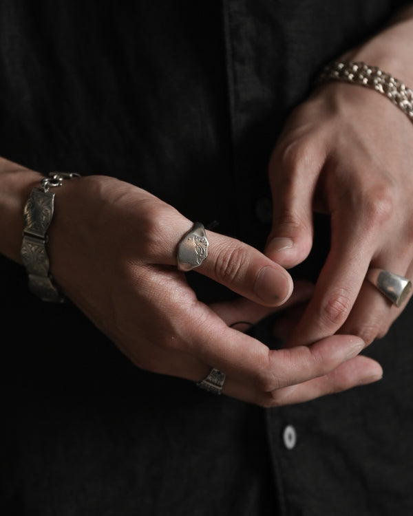 1970 -1990's Silver Ring, CA027