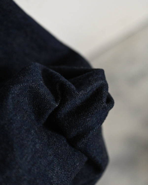 5POCKT BAGGY PANTS, raw denim, indigo