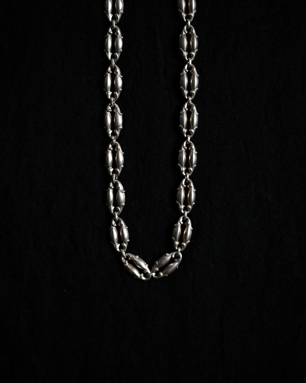 1930 - 1950's Silver Necklace, BA017