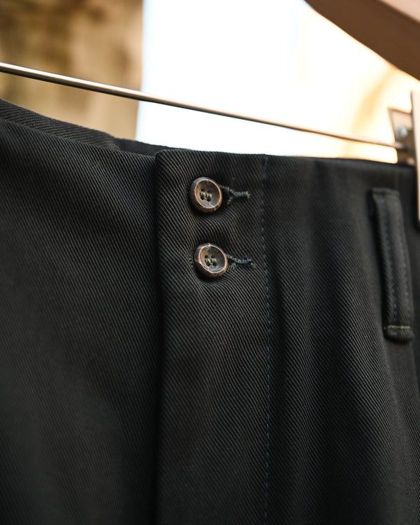 730 (710 EXTRAS -Wide leg- ), twill, faded black