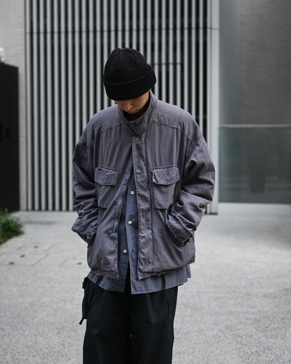 AGING FIELD JACKET, navy